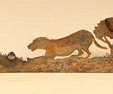 Metal Handsaw Art