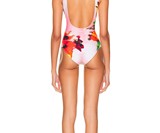 Printed Body Flowers Swimsuit