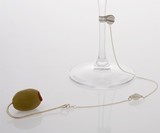 Hookers' Delight Martini Glass - Hook Closeup