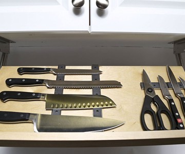 Drop Block Under-Cabinet Knife Blocks Drop Block Under-Cabinet Knife Blocks