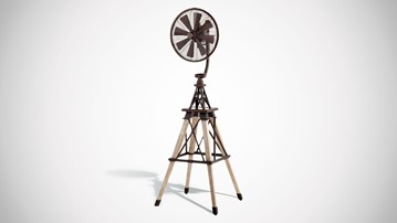 Windmill Floor Fan