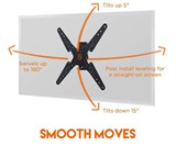 ECHOGEAR Articulating TV Wall Mount