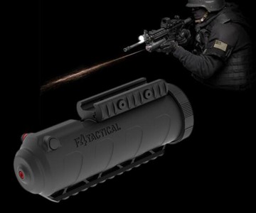 Rail-Mounted Pepper Spray