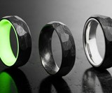 Pair of Carbon6 Forged Carbon Fiber Rings