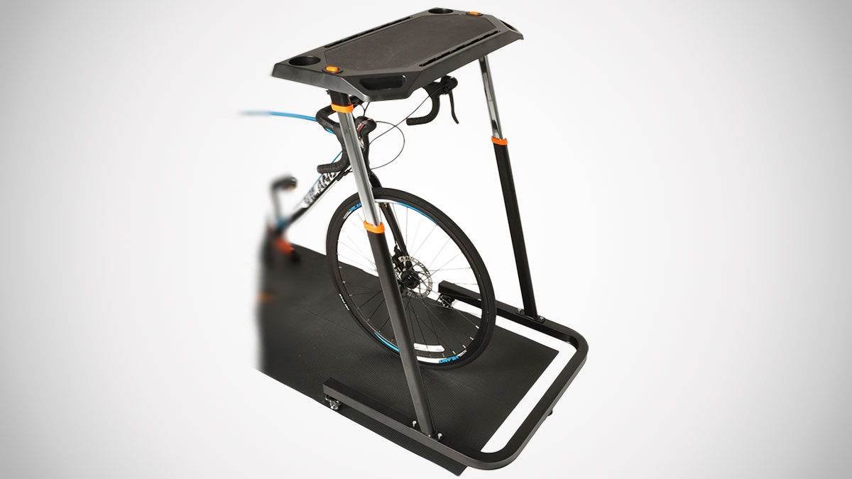 Conquer Adjustable Height Cycling Trainer Desk