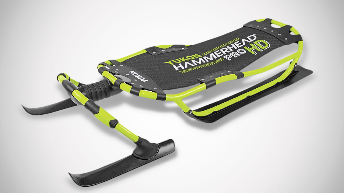 Yukon Hammerhead Pro HD Steerable Snow Sled Yukon Hammerhead Pro HD Steerable Snow Sled
