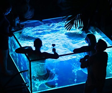 ASB Nautilus Glass LED Hot Tub