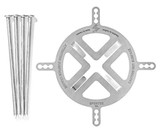 Swedish Fire Torch Log Grill
