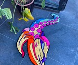 Octopus Banana Rug