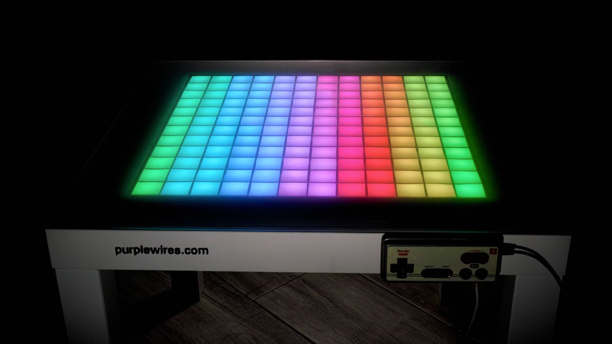 Working Tetris Coffee Table Working Tetris Coffee Table
