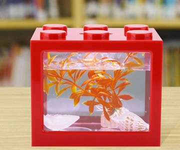 Stackable Building Brick Betta Fish Tank Stackable Building Brick Betta Fish Tank