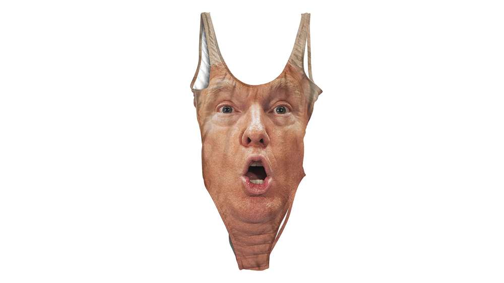 Shocked Trump Swinsuit Shocked Trump Swinsuit