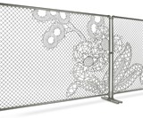 Lace Fence Flower