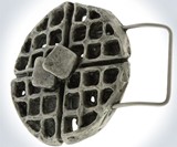 Waffle Belt Buckle