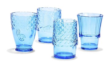 Stackable Fish Drinking Glasses Stackable Fish Drinking Glasses
