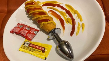 Corn Dog Butt Plug