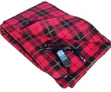 Electric Heated Fleece Travel Blanket