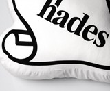 No Sleep Till Hades Pillow - Closeup