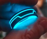 Light Cycle 2.0 Glow-Core Wedding Ring