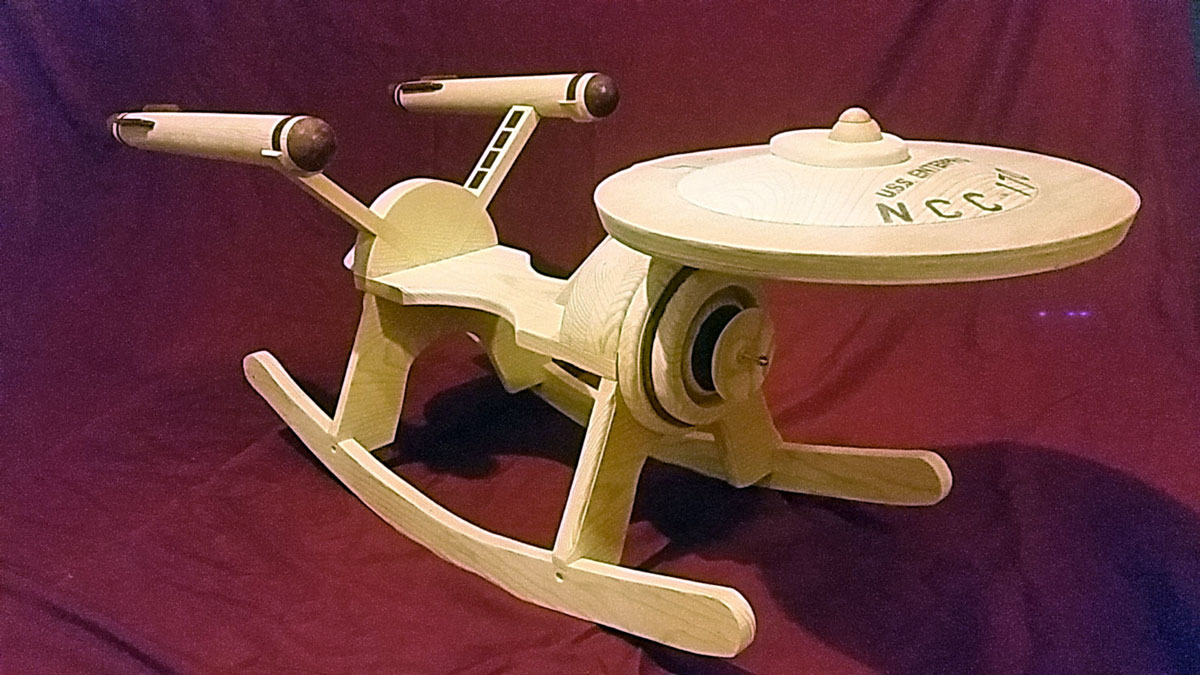 Star Trek Enterprise Baby Rocker Star Trek Enterprise Baby Rocker