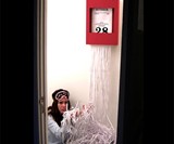 Woman with Chrono-Shredder