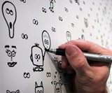 I See You Drawable Wallpaper