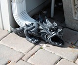 Dragon Downspout Statue