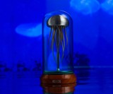 Mechanical Metal Jellyfish Kinetic Sculpture