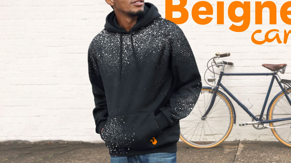Popeyes Beignet Camo Hoodie