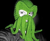 Green Cthulhu Ski Mask
