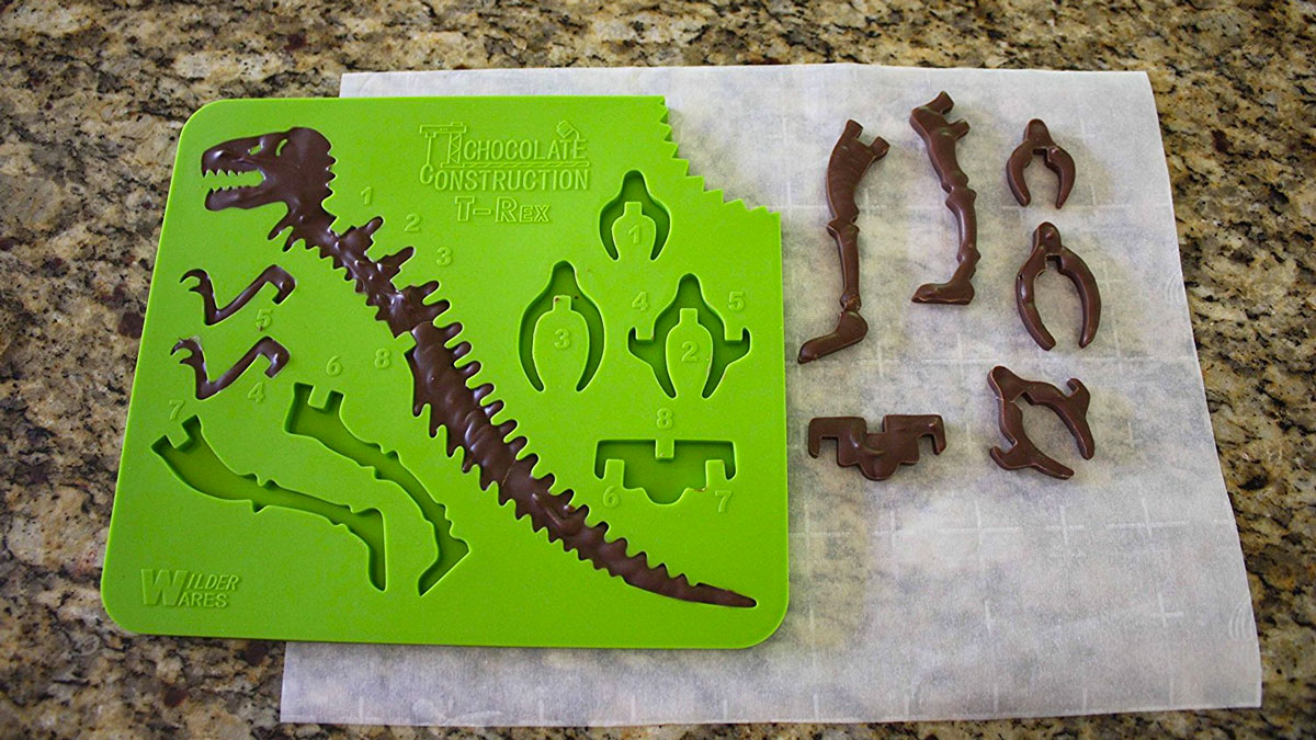 3D Chocolate T-Rex Mold 3D Chocolate T-Rex Mold