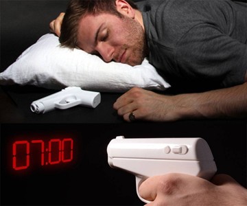 Secret Agent Projection Gun Alarm Clock Secret Agent Projection Gun Alarm Clock