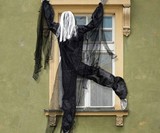 Life-Size Hanging Climbing Dead Zombie