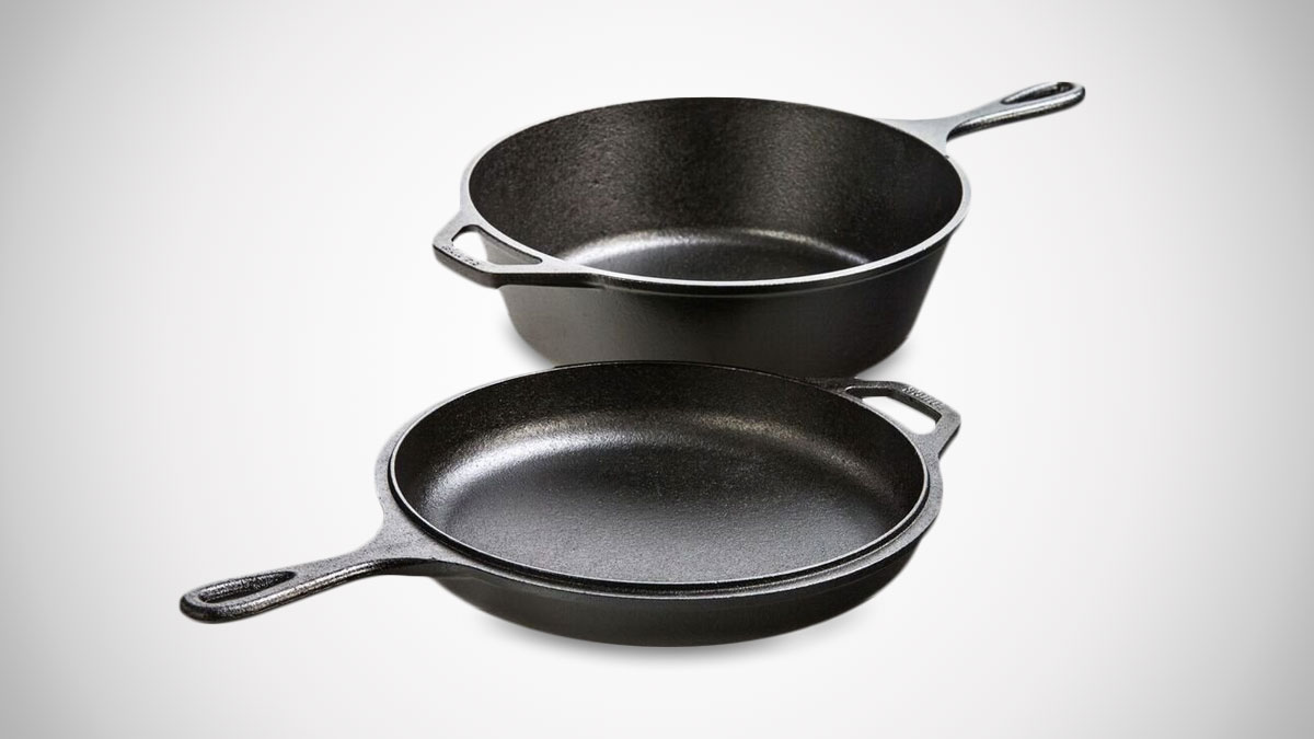 Lodge Cast Iron Combo Cooker Lodge Cast Iron Combo Cooker
