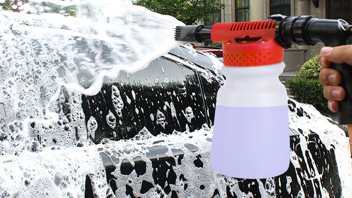 The Car Wash Gun - 2-in-1 Foam Blaster The Car Wash Gun - 2-in-1 Foam Blaster