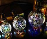 3D Fireworks Light Bulbs