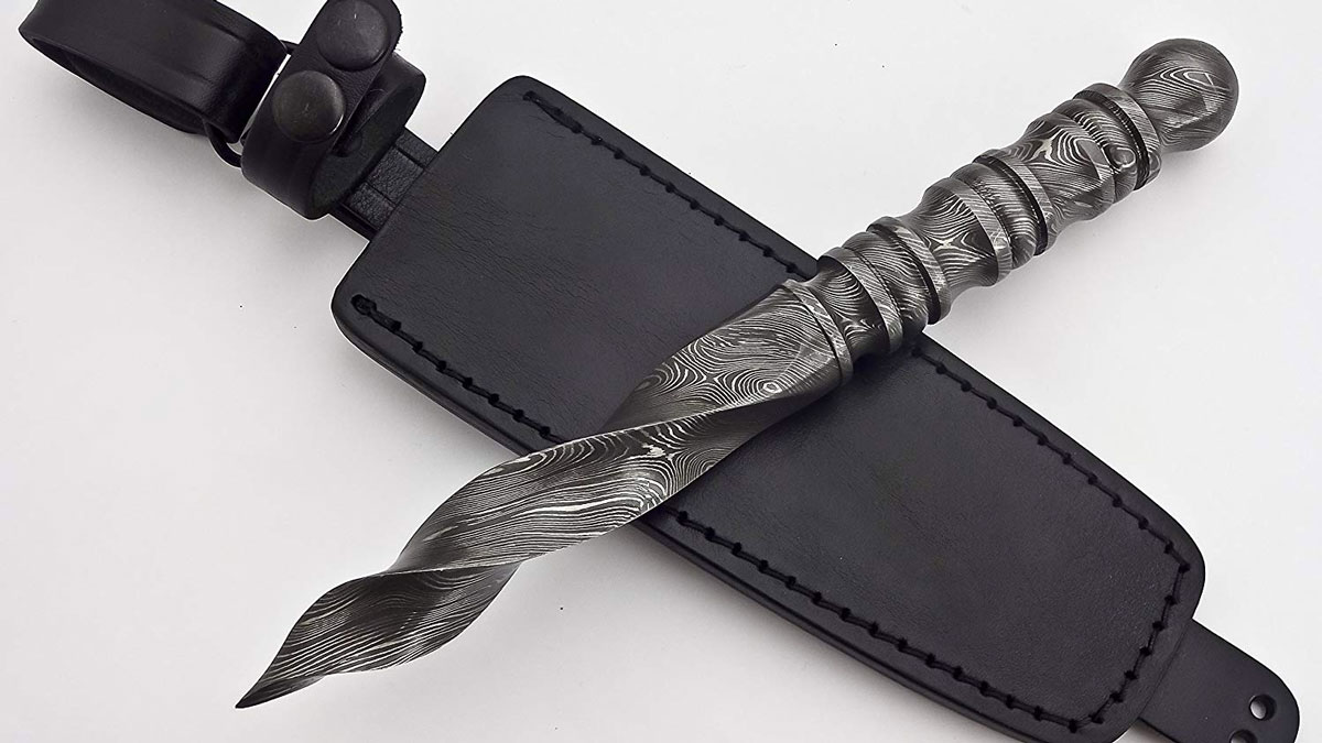 Poshland Double Round Edge Dagger Knife Poshland Double Round Edge Dagger Knife