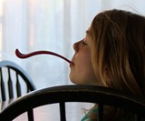 Girl Using Lickety Spoon
