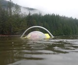 Man in SportSub Solo Submarine