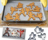 Ninjabread Men Cookie Cutters