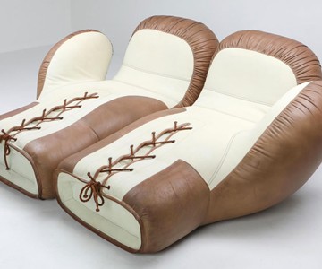 Boxing Glove Sectional Sofa