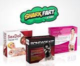 Shark Fart Prank Gift Boxes