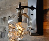 Crystal Head Vodka Skull Wall Sconce
