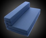 Tri-Fold Foam Folding Mattress & Sofa Bed