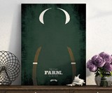 Walking Dead Minimalist Prints - Hershel Greene