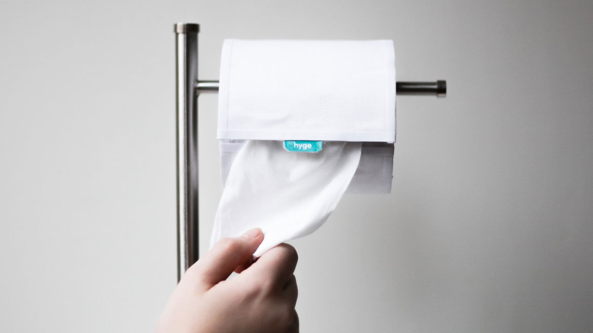 Hyge Flushable Wet Wipes on a Roll Hyge Flushable Wet Wipes on a Roll