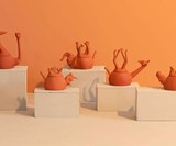 Sleeping Animal Pots
