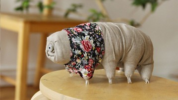 Decorative Tardigrade in Clothes Decorative Tardigrade in Clothes