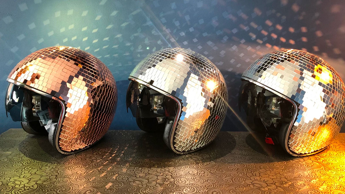 Disco Ball Helmet Disco Ball Helmet