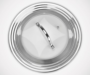 Universal Lid for Pots, Pans & Skillets Universal Lid for Pots, Pans & Skillets